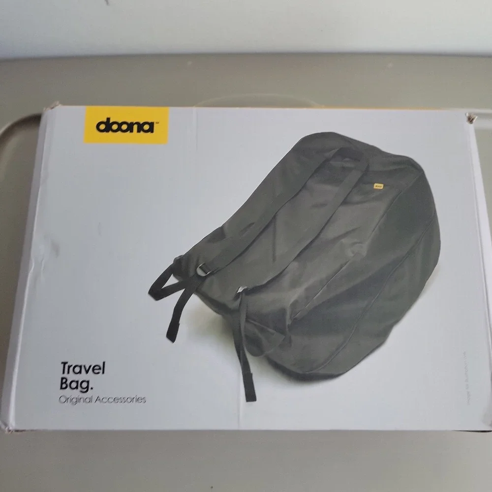 Doona Car Seat Travel Bag, Black - Travel Bag Model, Infant